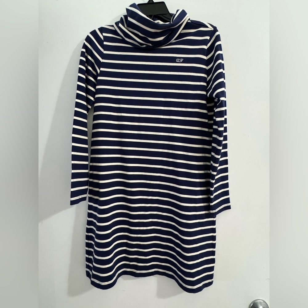 Vineyard Vines Girls sweater dress Navy New XL